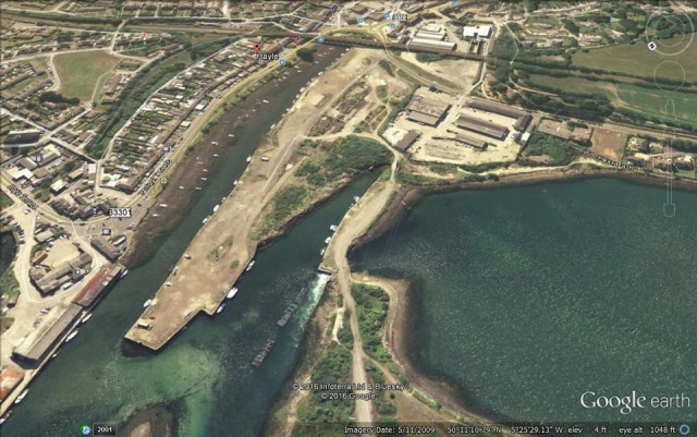 South Quay aerial 2009